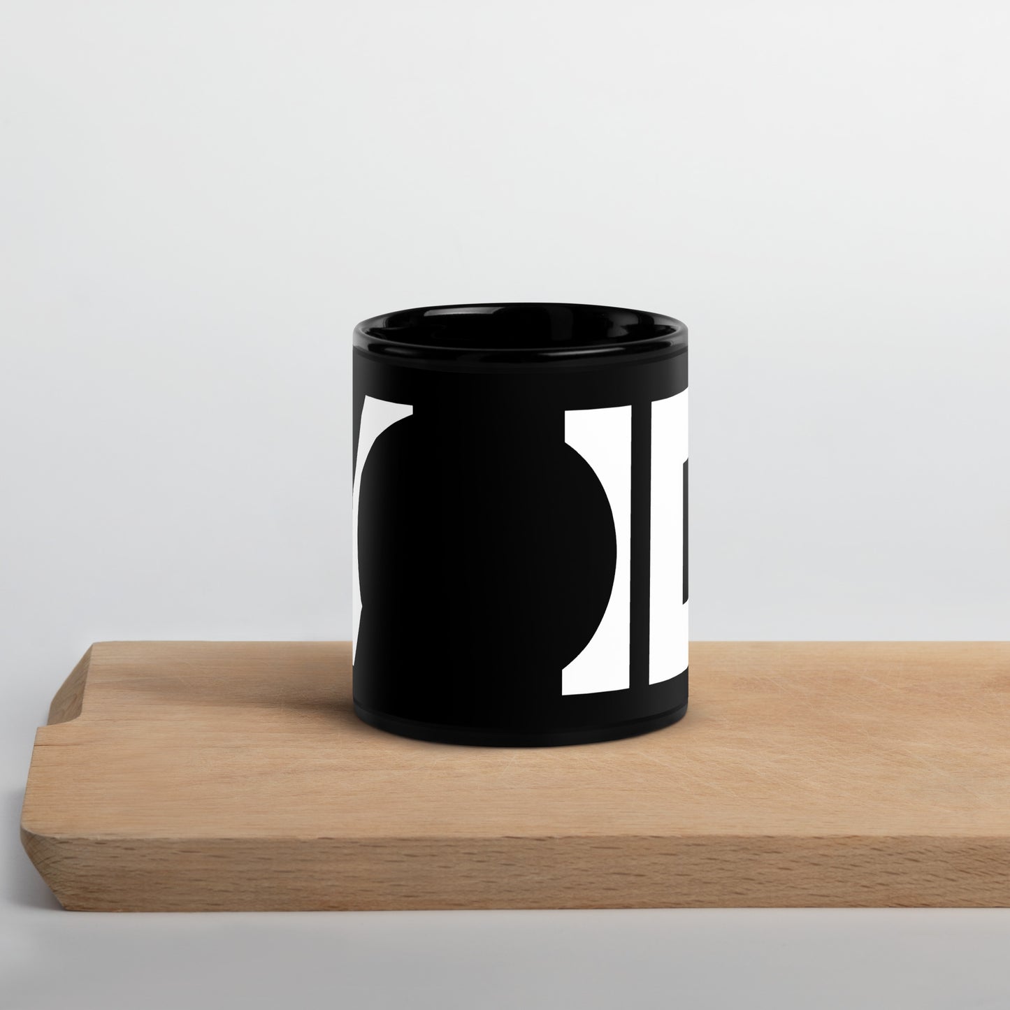 Black Glossy Mug