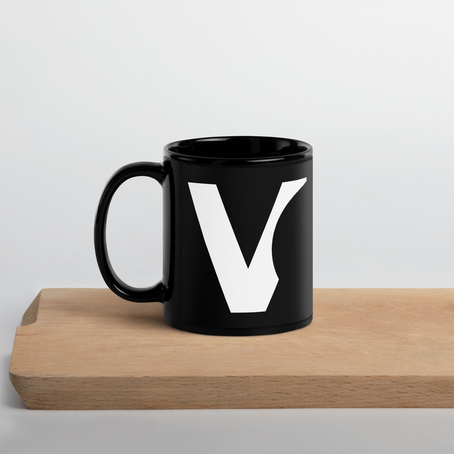 Black Glossy Mug