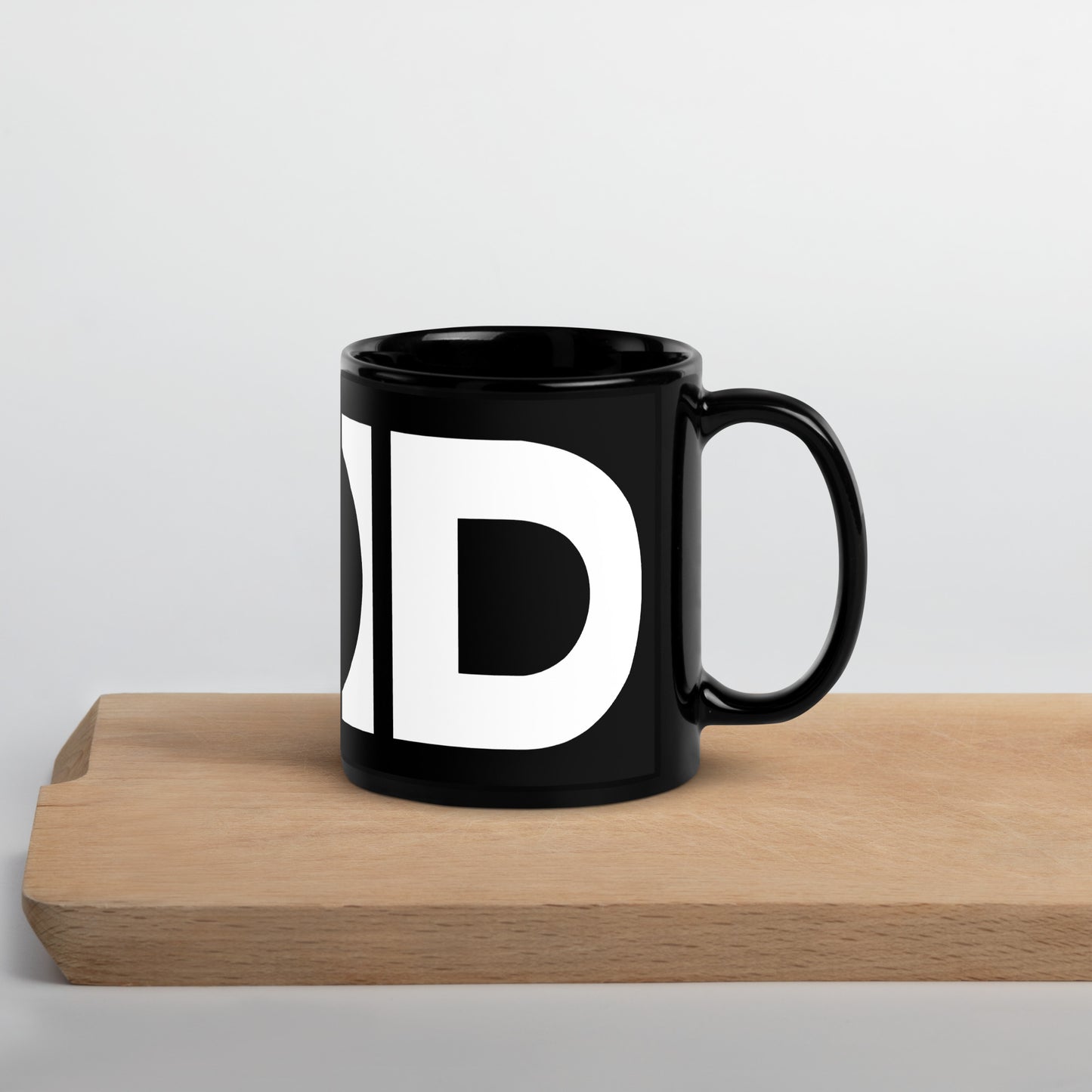 Black Glossy Mug