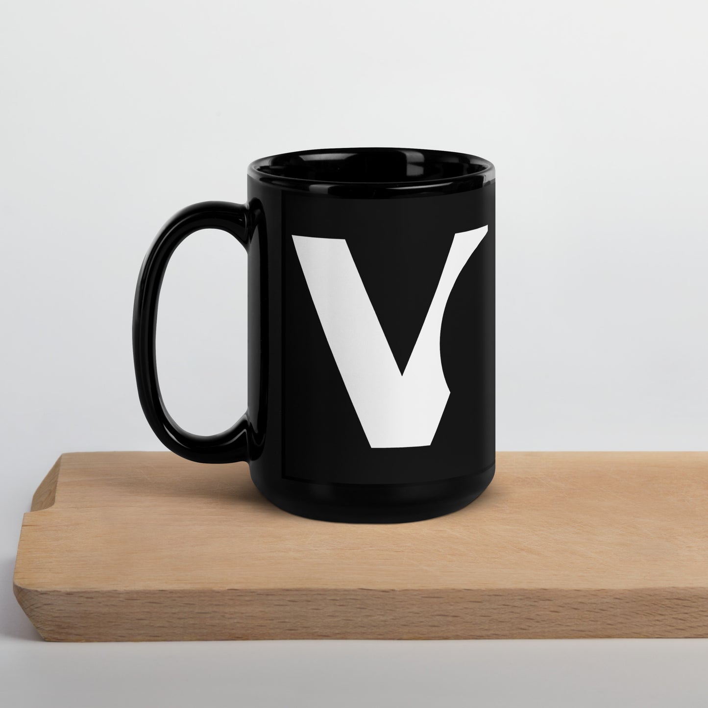 Black Glossy Mug